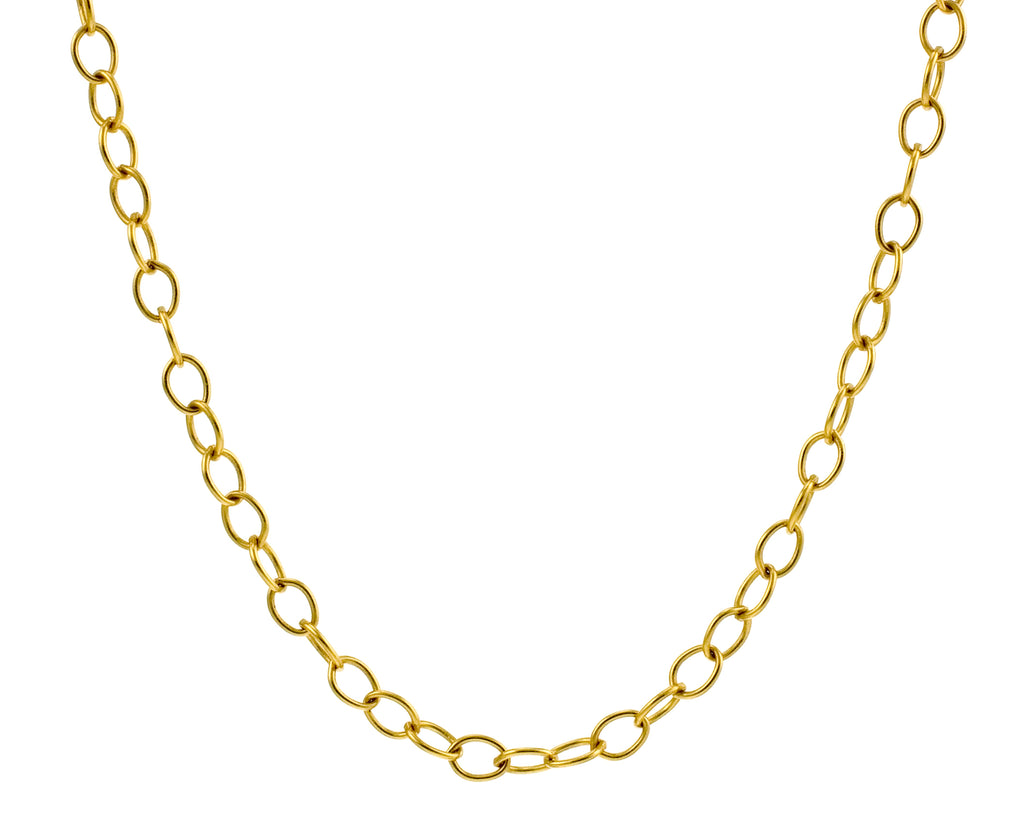 20" Gold Tiny Lacy Chain