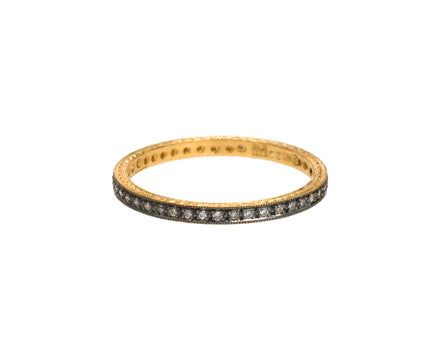 Blackened Diamond Pavé Band - TWISTonline 