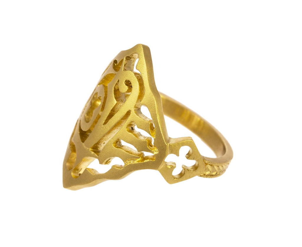 Gold Love Ring