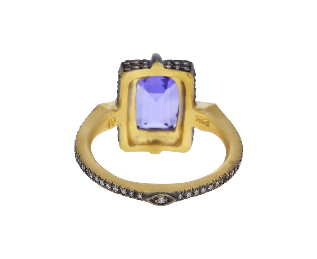 Tanzanite Diamond Venus Ring