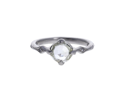 Rose Cut Diamond Ring