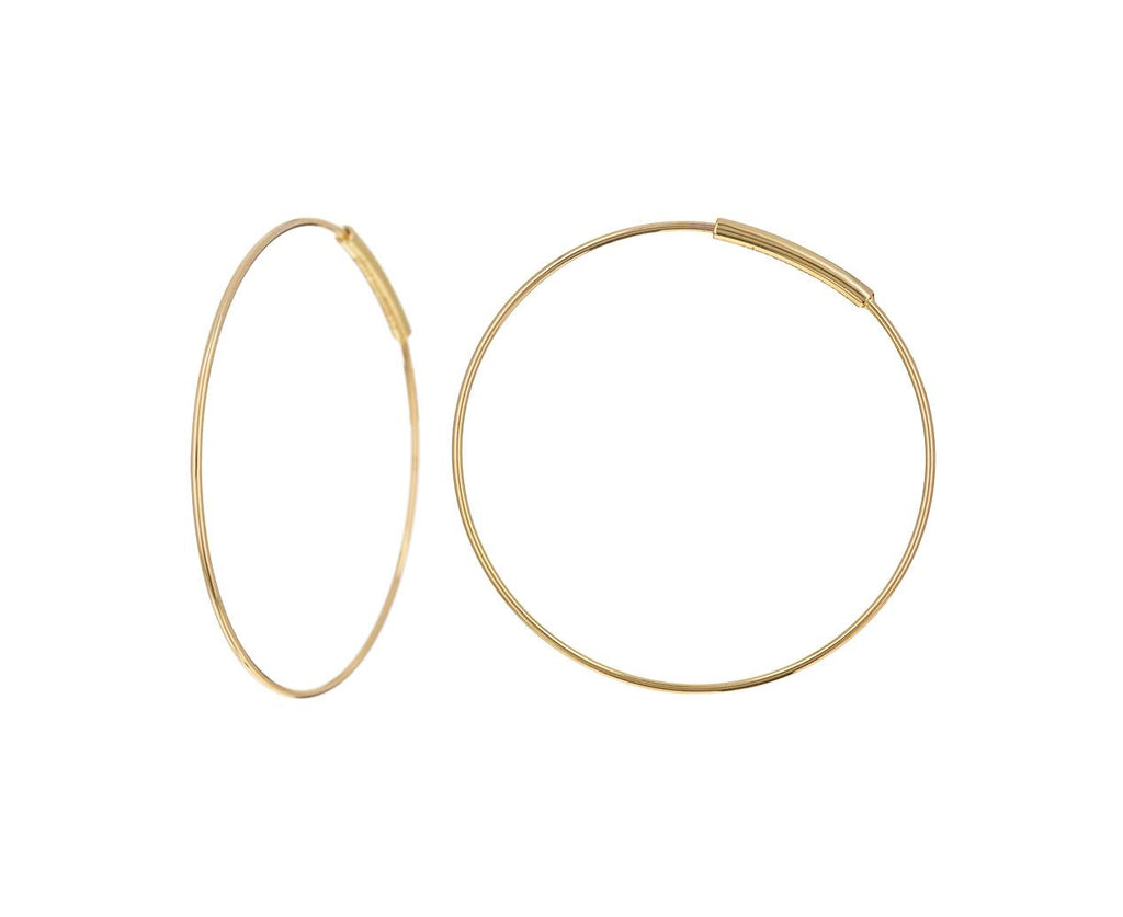 Small Gold Hoop Earrings - TWISTonline 